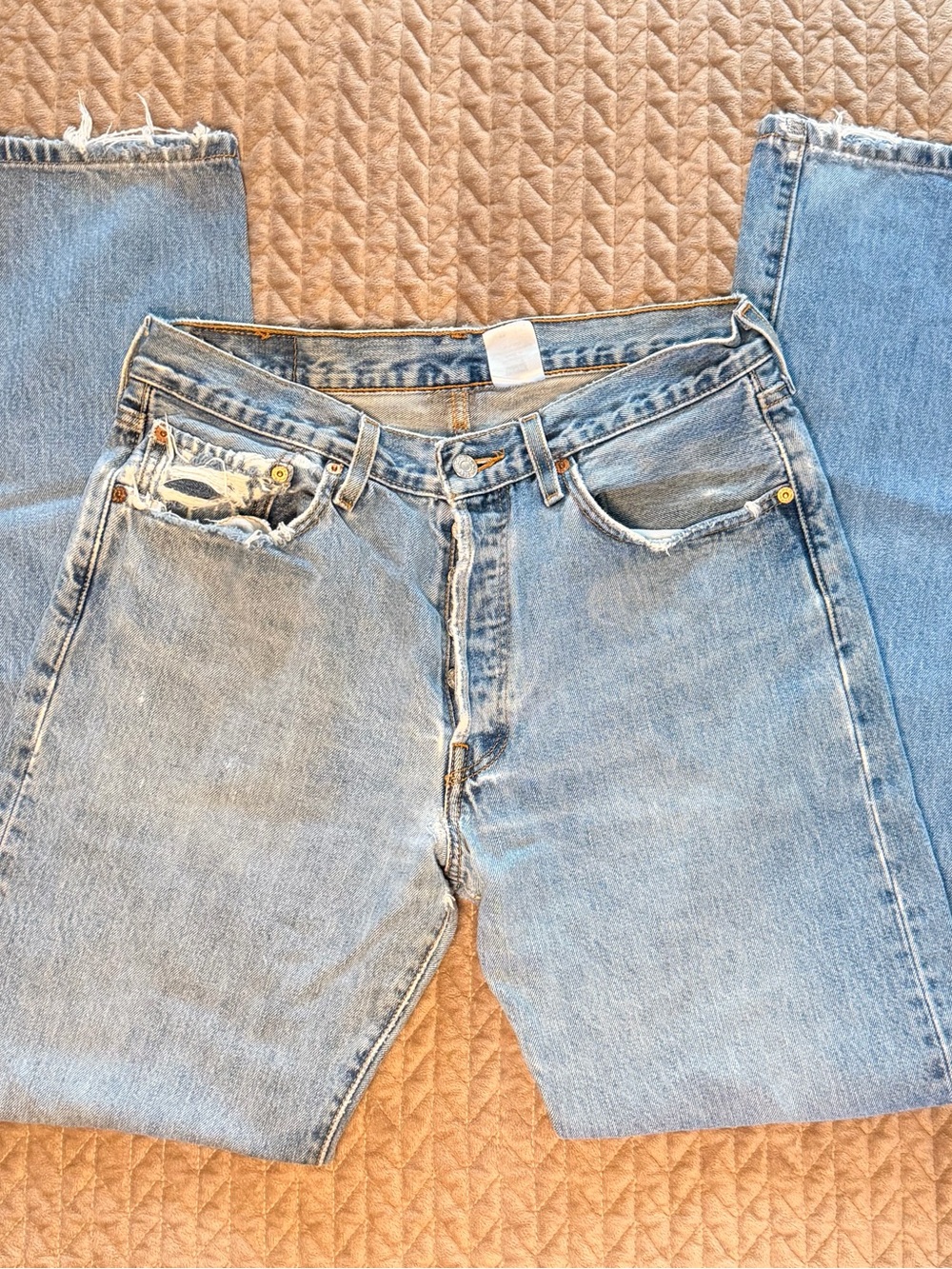 Vintage 90s Levi's Light Blue Relaxed Men's Jeans